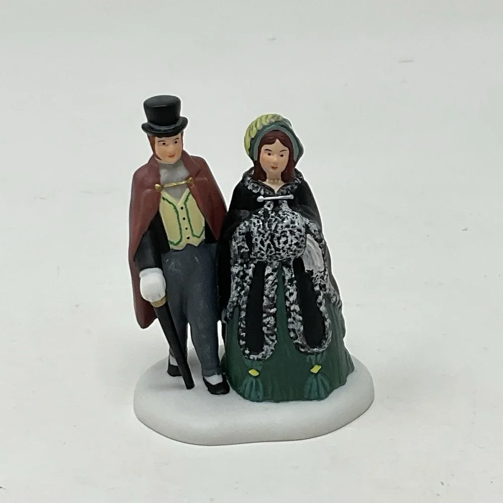 Dept 56 Dickens Village A Gentleman And Lady Christmas 56.58559